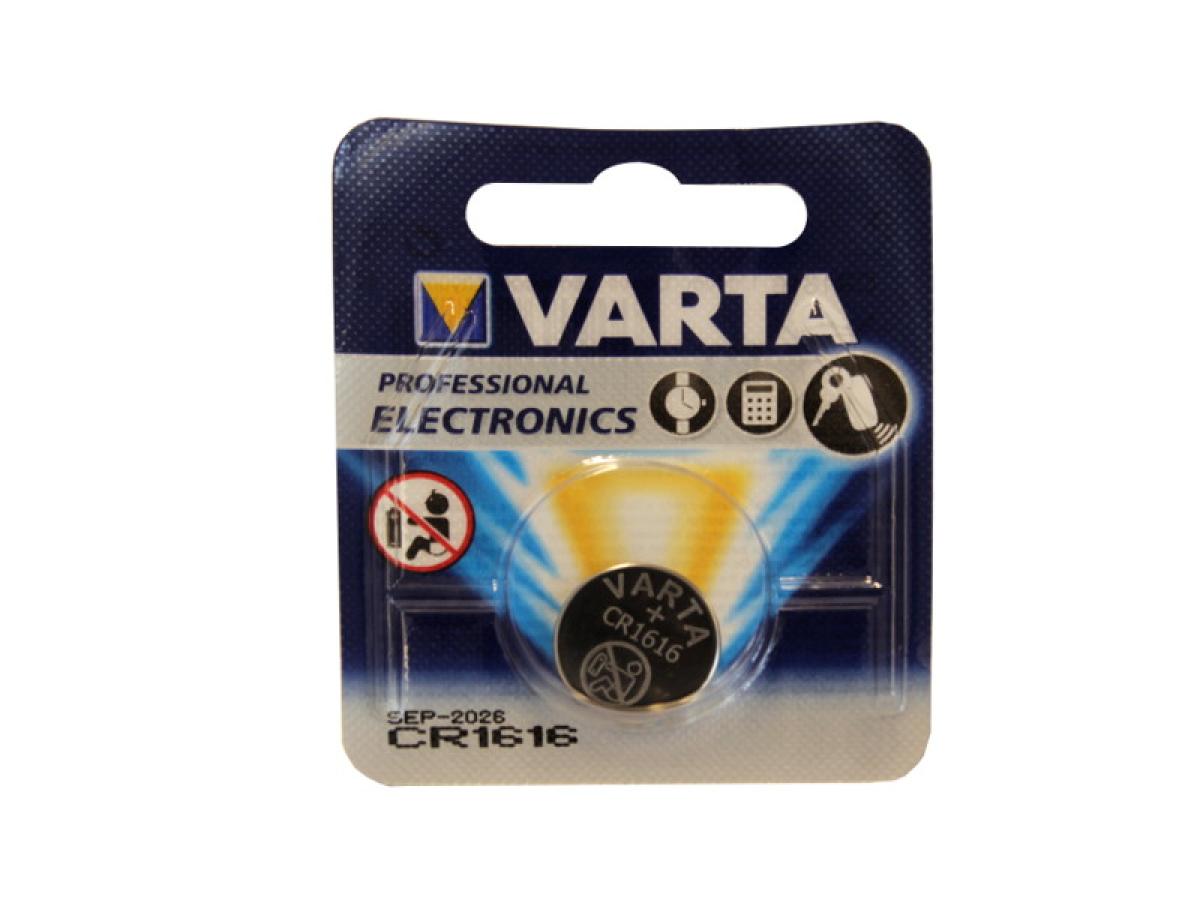 Varta Knopfzelle CR1616 Professional Lithium Batterie 3,0 Volt 55mAh